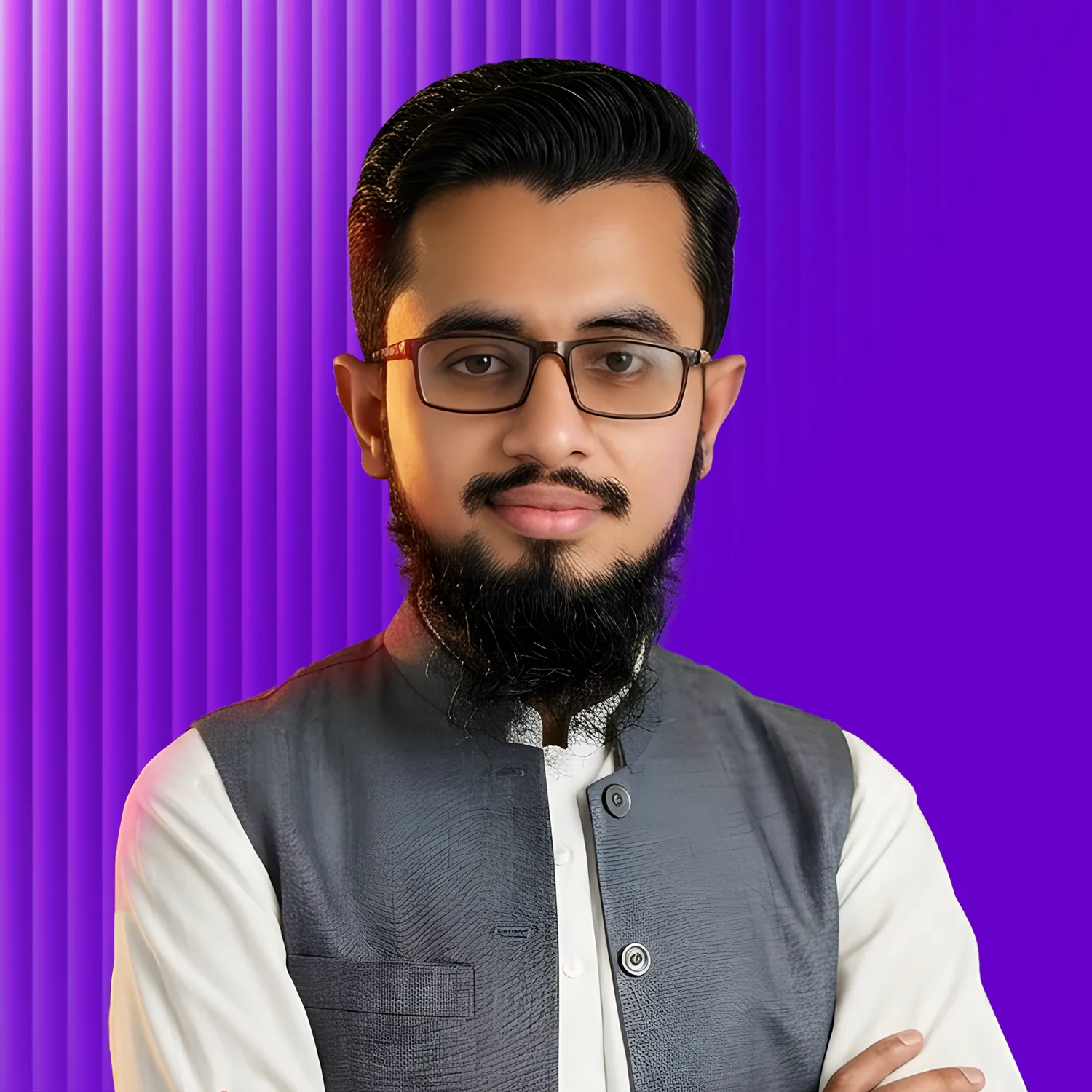 Headshot of Muhammad Umair, local SEO specialist for bathroom remodeling companies in Tampa Bay